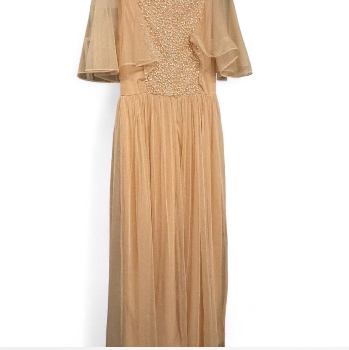 Vestiti: Abendkleid rosa lang mit Perlenbesatz – Nuovo (secondo la descrizione) da Marbach SG venduto da Rob_sta 1