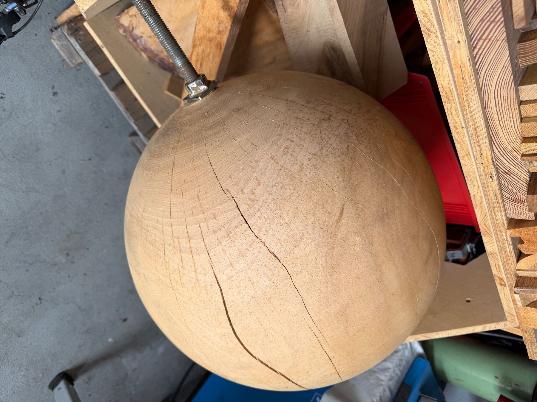 Articoli in legno: Holzkugel Esche; 50cm; roh, – Nuovo (secondo la descrizione) da Wildberg venduto da Melramos04 4