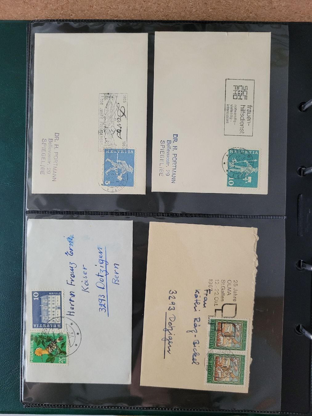 Alle Briefmarken: Belege – Gebraucht aus Inwil von Flower2325