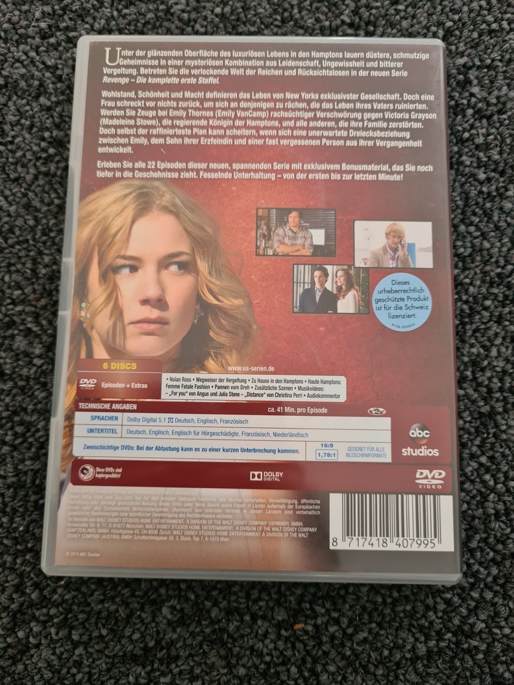 Alle DVDs: REVENGE STAFFEL 1 – Gebraucht aus Ruswil von jan_bxl5 1