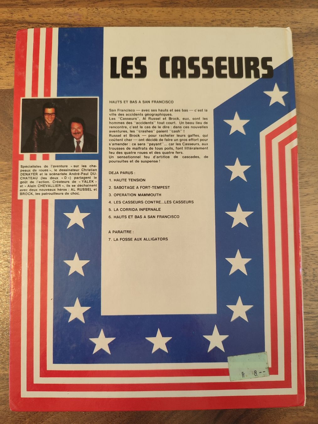 Fumetti: Les casseurs T6 EO BE  – Usato da Bougy-Villars venduto da Vogue 3