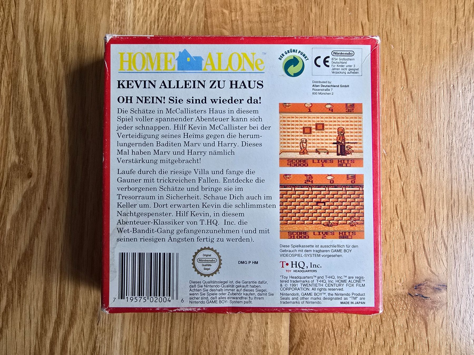 Nintendo Giochi: Nintendo Gameboy/Home Alone/OVP – Usato da Sursee venduto da Elian91 3