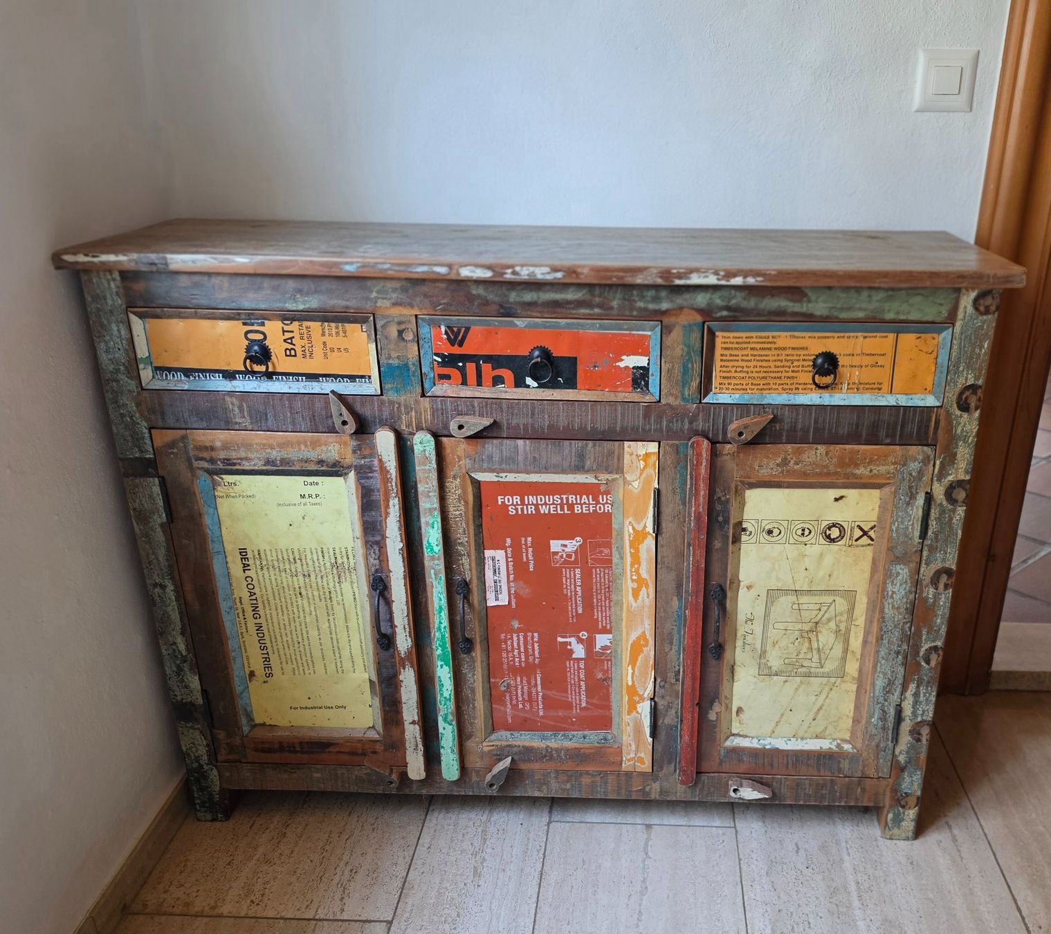 Cassettiere: Vintage Sideboard Industrial Style – Usato da Thal venduto da LucaAndrea18