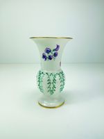 ROSENTHAL handbemalte Porzellan – Vase mit floralem Muster