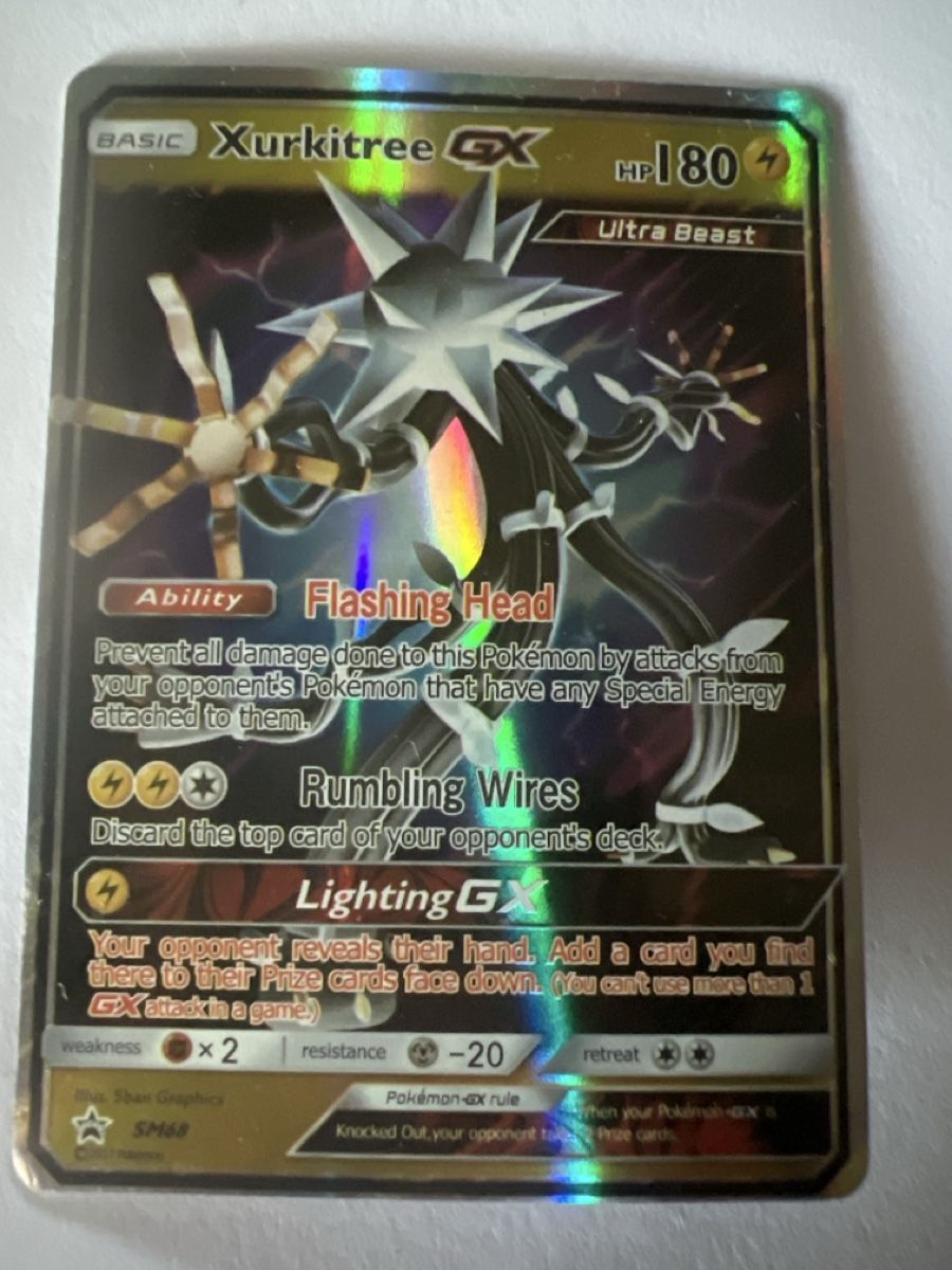 Pokémon Sammelbilder & Trading cards: Xurkitree GX – Gebraucht aus Frauenfeld von mwguv
