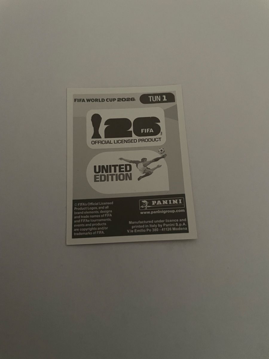 Panini Carte collezionabili: FIFA WM 2026 Tunesien TUN 1 – Nuovo (secondo la descrizione) da Winterthur venduto da Cobraforce 1