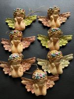 Lot de 7 anges vintage  décoratifs de Noël