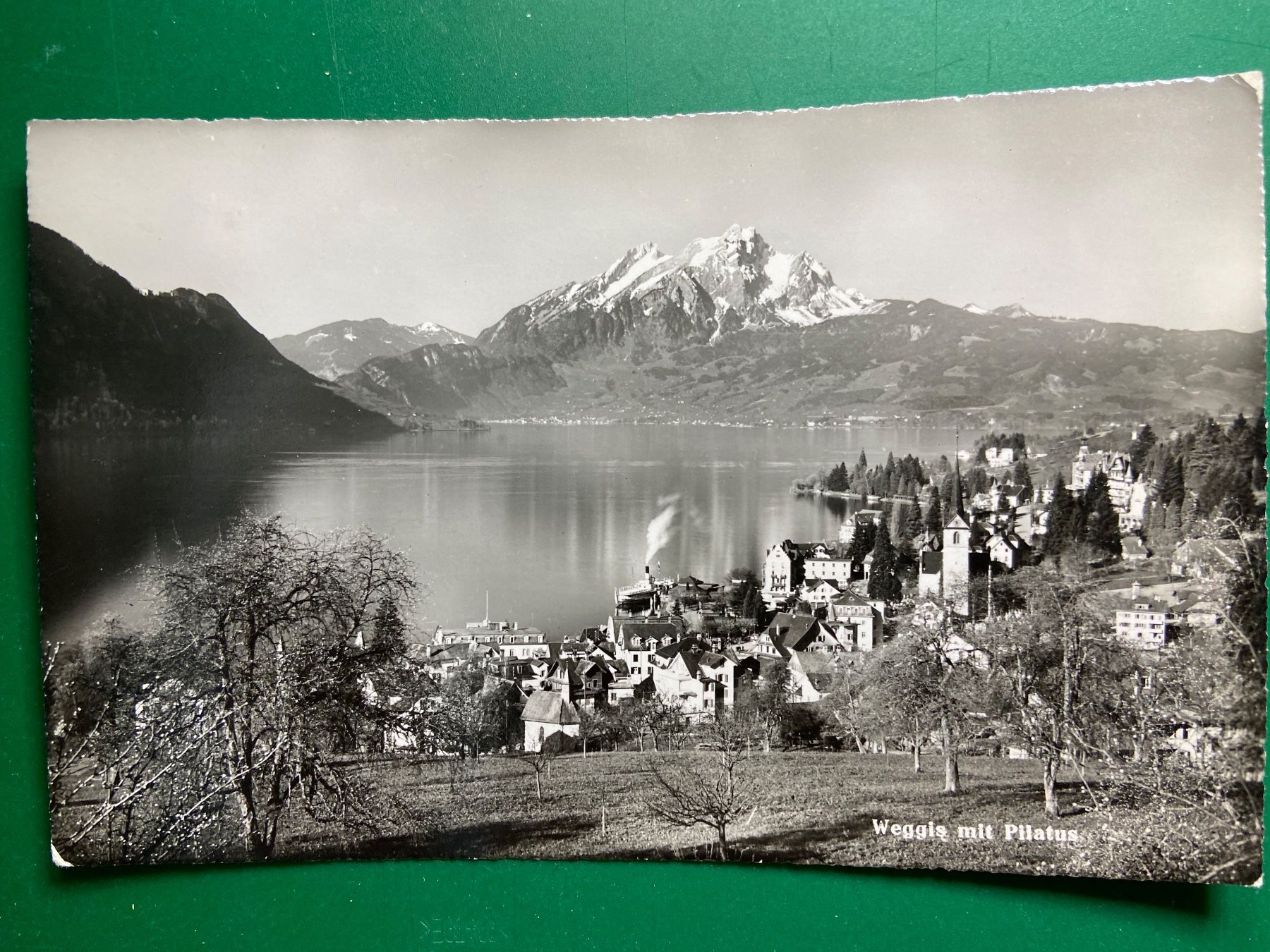 Cartoline postali: Weggis mit Pilatus – Usato da Steg VS venduto da _vinci_