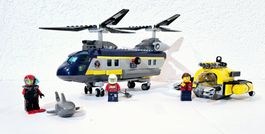 LEGO CITY 60093 DOPPELROTTOR HELIKOPTER  MIT U-BOOT