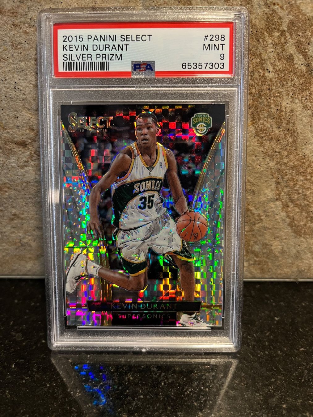 Nba Carte collezionabili: NBA Kevin Durant Select silver Prizm PSA Rare – Usato da Moudon venduto da AndreSR89