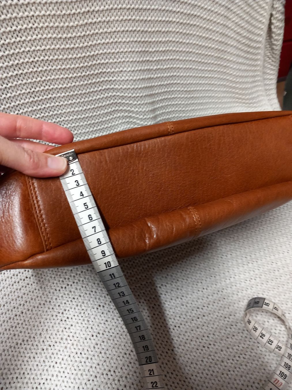 Sacs femmes: Ledertasche LANDLEDER hellbraun, Handtasche – D'occasion à Gwatt (Thun) par umwelt-brocki 8
