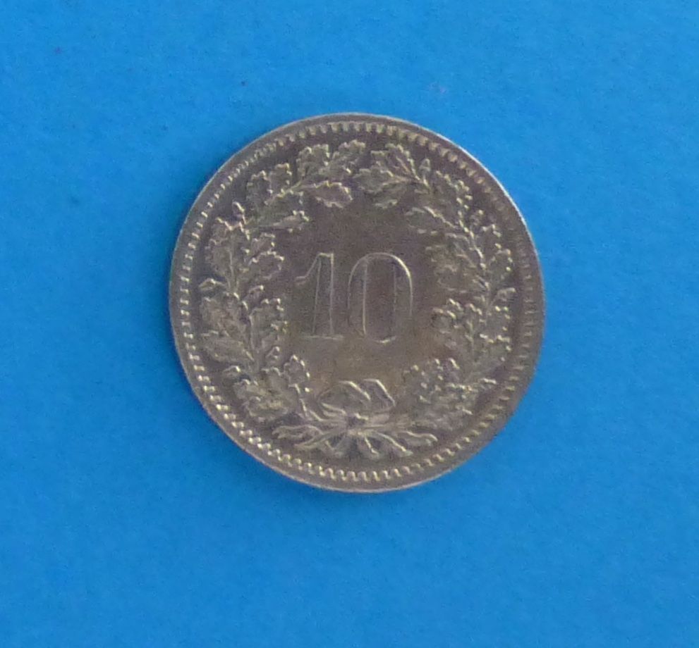 Tutti le monete: 10 Rp. 1979 – Usato da Niederglatt ZH venduto da Viktor1949 1