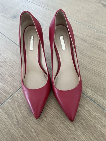 Guess Décolleté Rosse, Tacco a Spillo, Taglia 37 - Perfette 