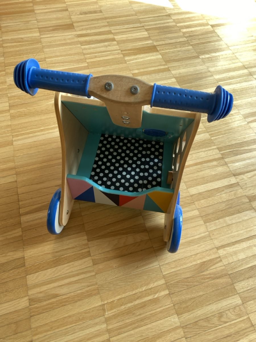 Giocattoli: Wooden push walker with toy features – Usato da Dietlikon venduto da Kitaa 1