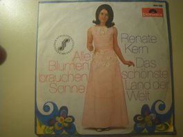 Vinyl-Single Renate Kern - Alle Blumen brauchen Sonne