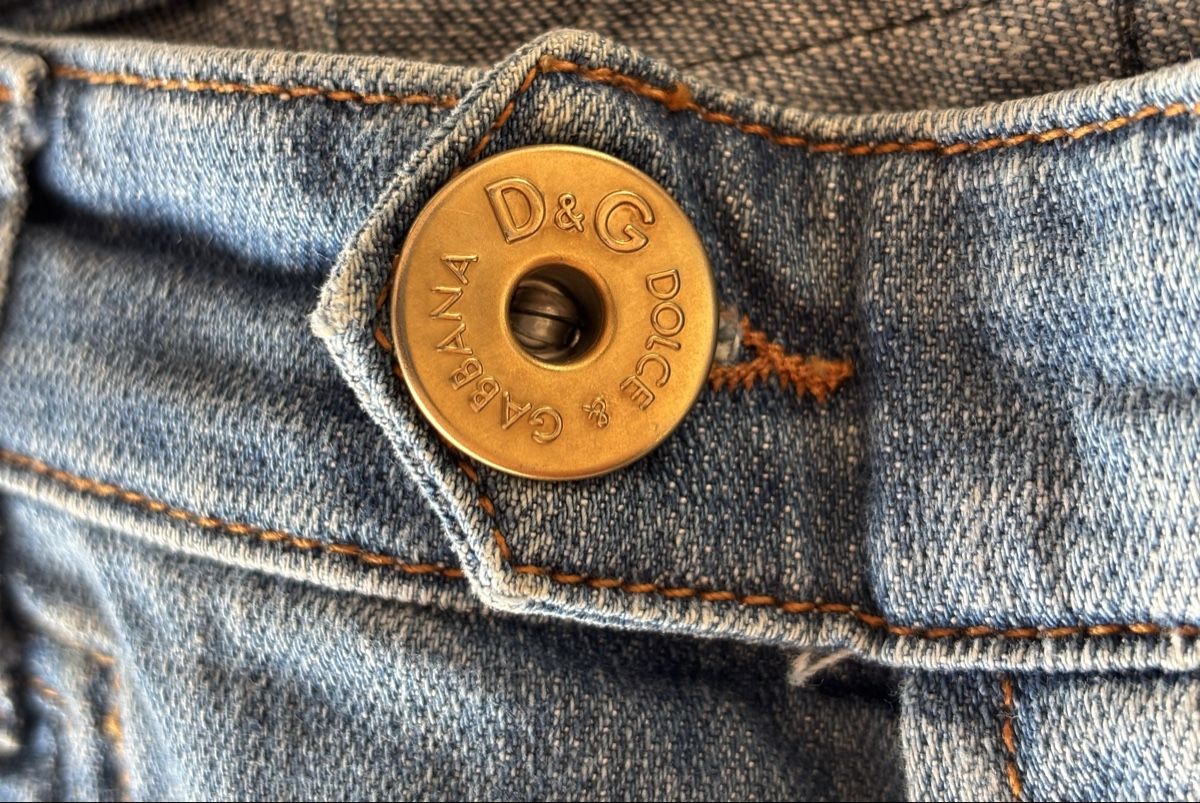 Dolce & Gabbana Jeans: Jean D&G, T 40, bleu clair, été – Gebraucht aus Dotzigen von SecondHandGems 6