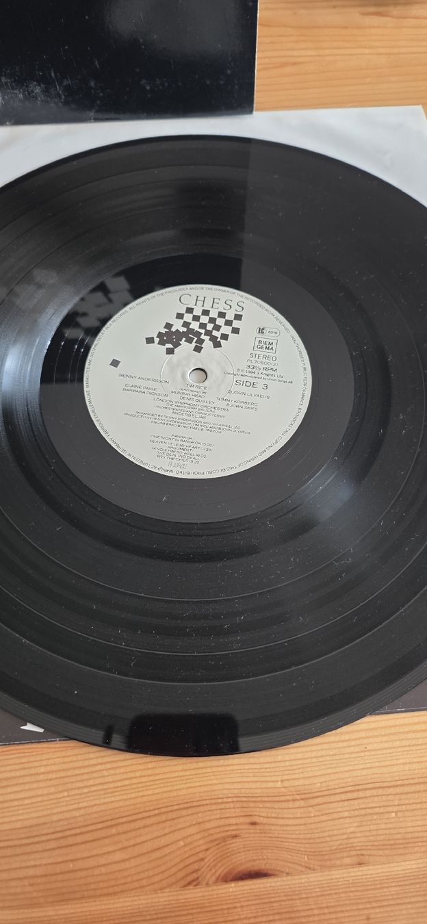 Schallplatten: CHESS - 1984 Vg,Vg – Gebraucht aus Yvonand von RF-VINYL 2