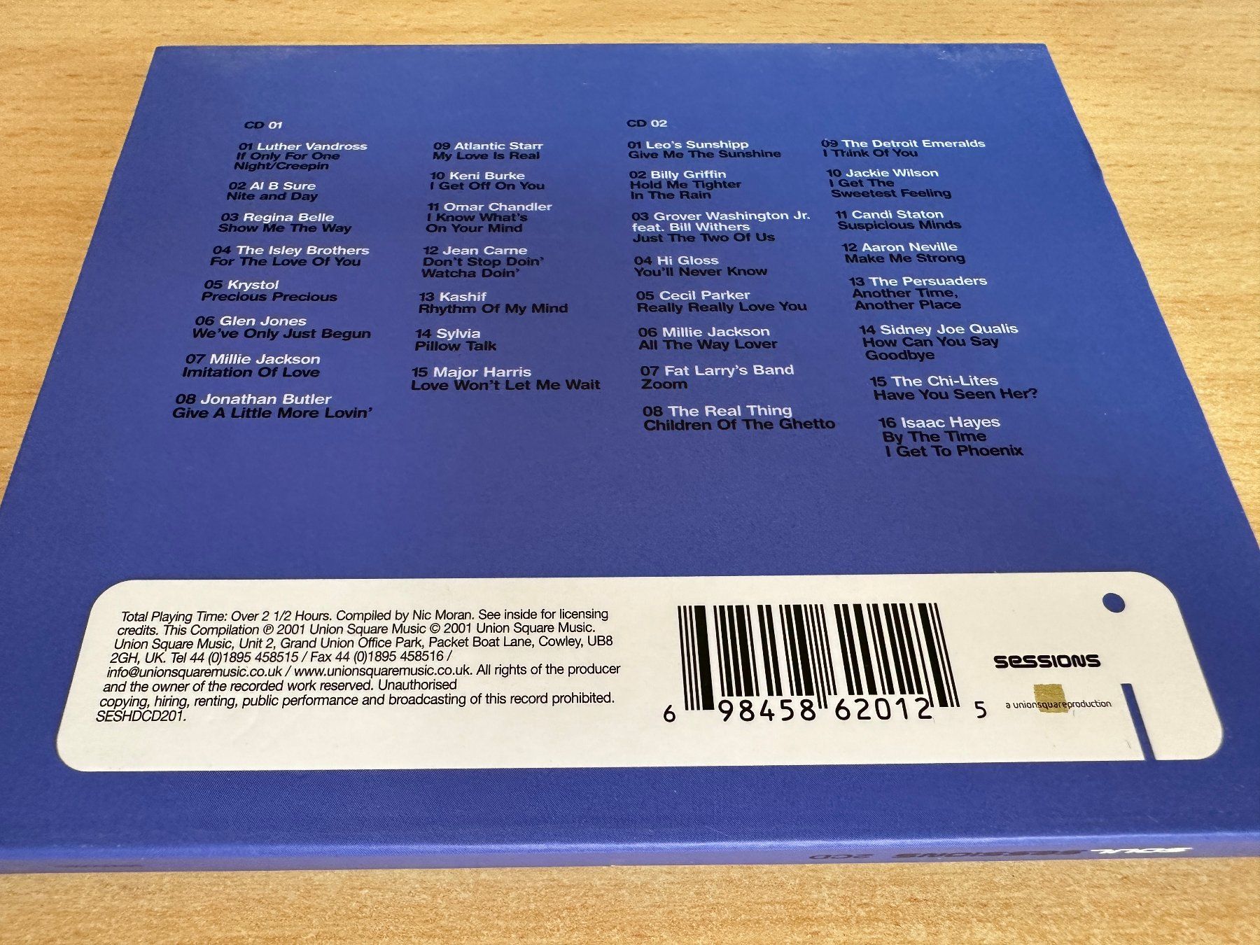 CDs: Various – Soul Sessions - 2 CD – Gebraucht aus Rikon im Tösstal von Alpenmutz 1