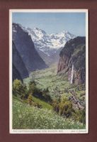 LAUTERBRUNNENTAL von Wengen aus