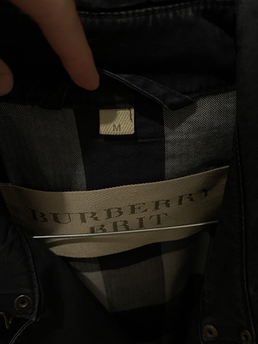 Burberry Giacche: Burberry Trenchcoat dunkelblau – Usato da Rümlang venduto da ohsnapiiitzme2 1