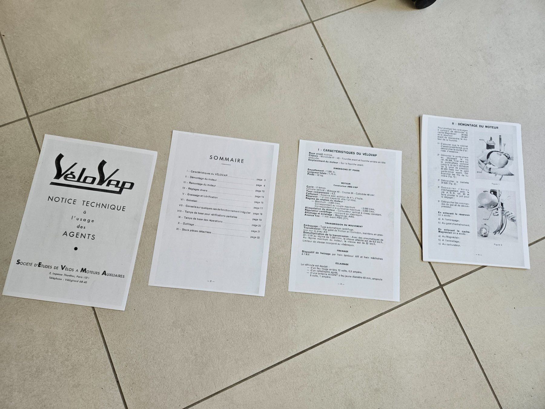 Documenti: Velovap Betriebsanleitung – Usato da Bülach venduto da Steinmaler98 1