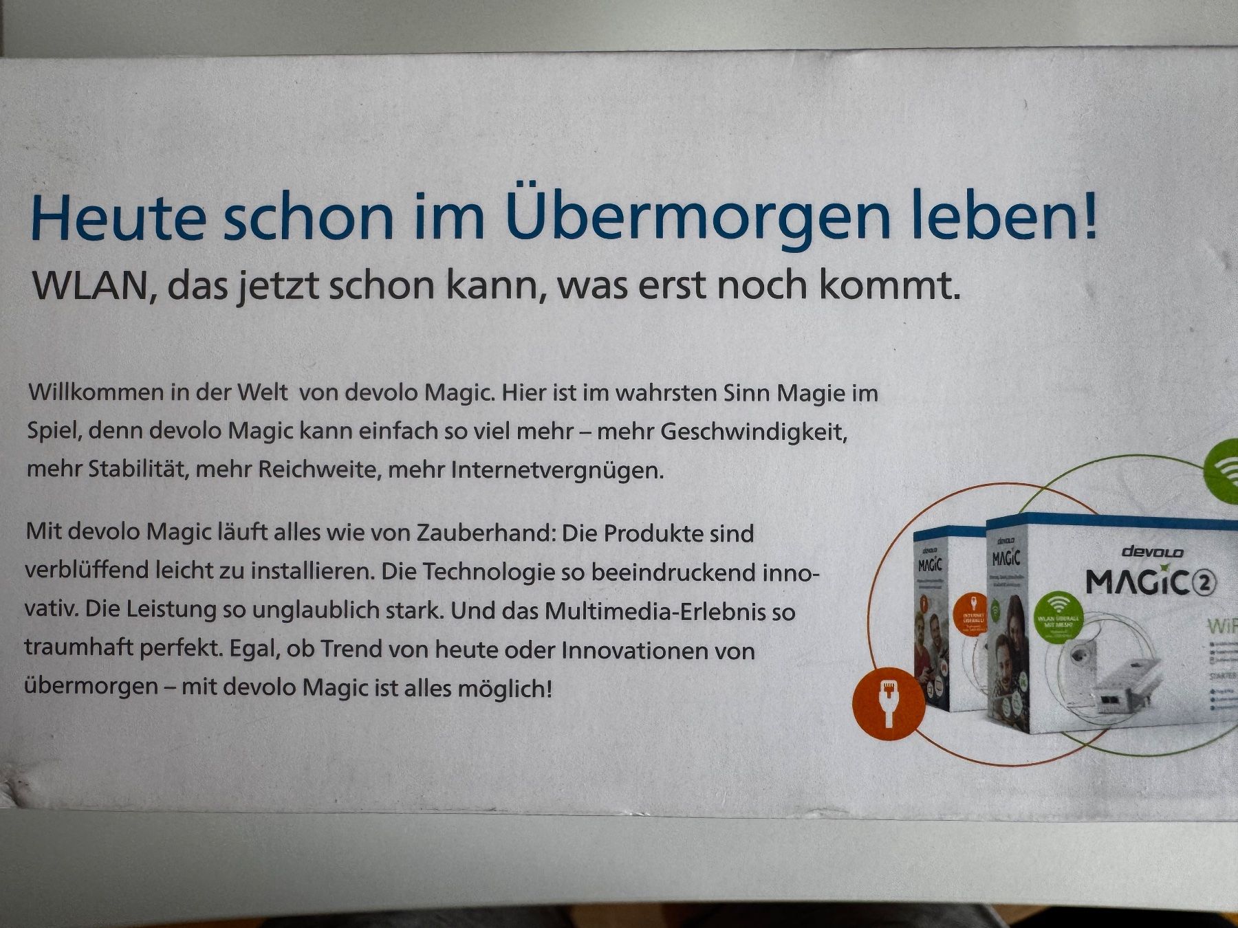 Devolo Laufwerke & Adapter: Devolo MAGIC 2 WiFi 2-1-3 Multirooom Kit – Gebraucht aus Muri b. Bern von karleu 3