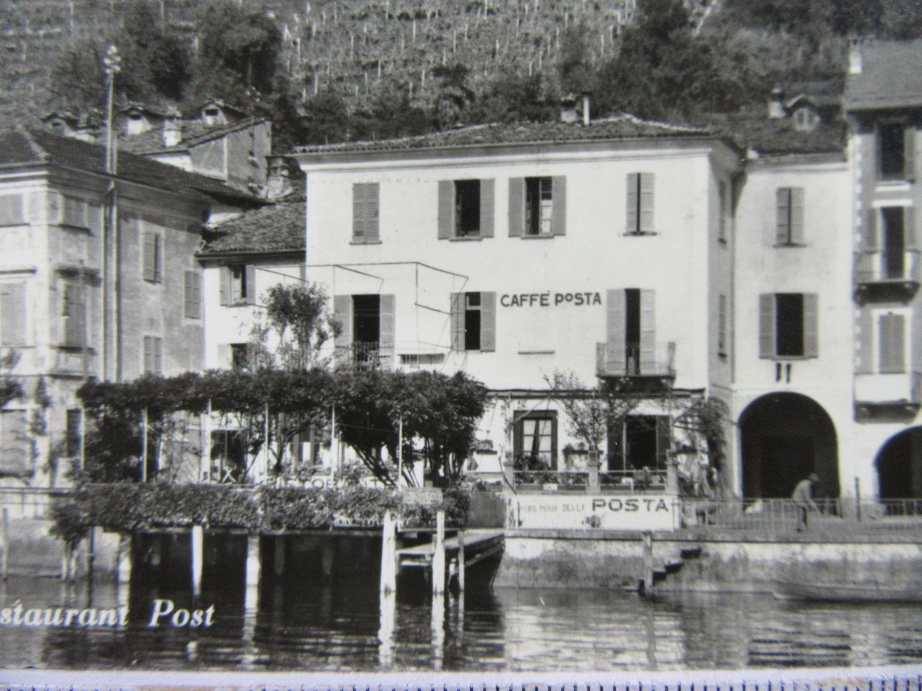 Cartoline postali: MORCOTE RESTAURANT CAFE LA POSTA – Usato da Ettingen venduto da Hausi4711 1