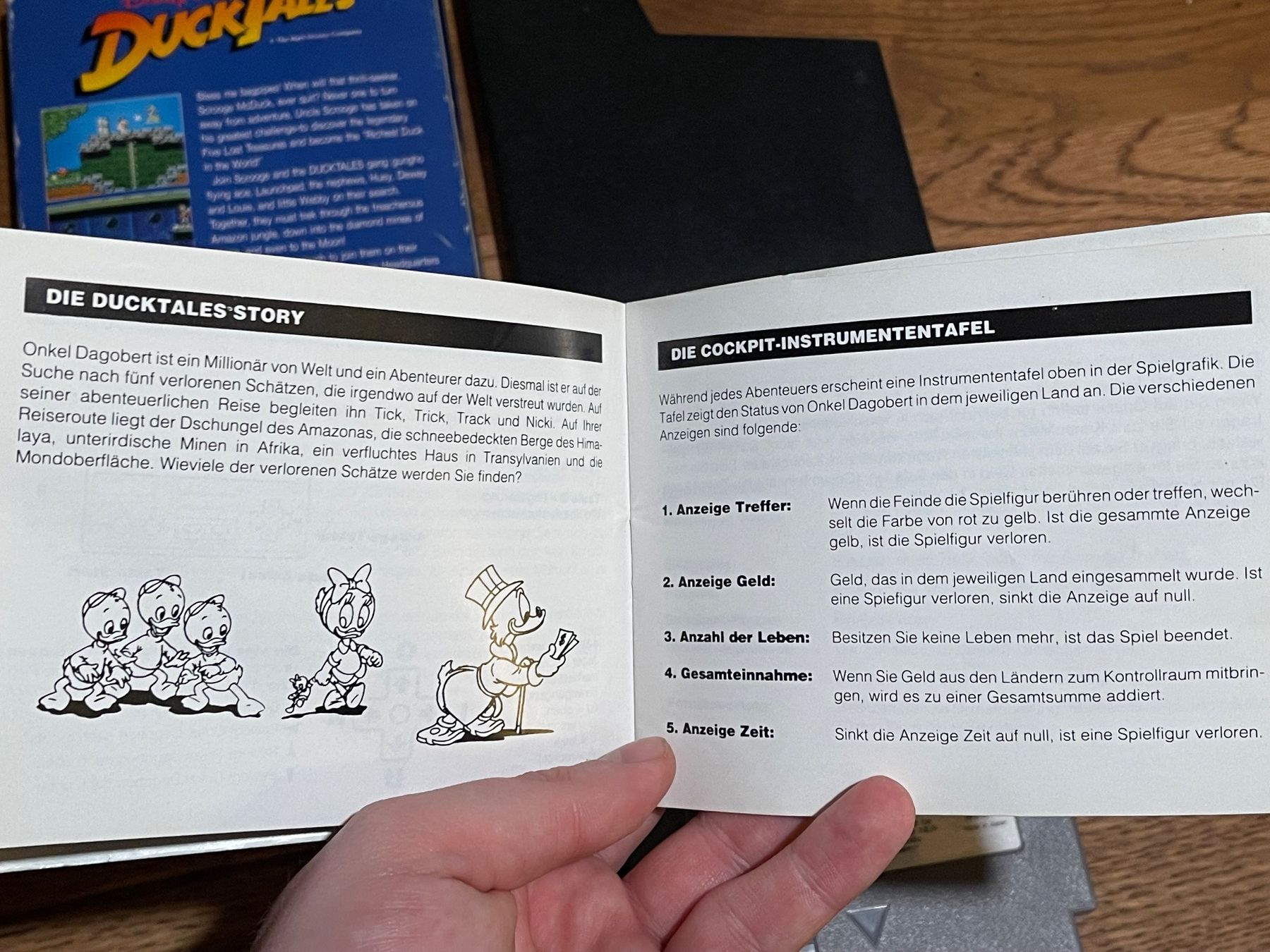 Nintendo Giochi: DuckTales NES Nintendo Capcom mit OVP + Anleitung – Usato da Zuerich venduto da Dorsi 3