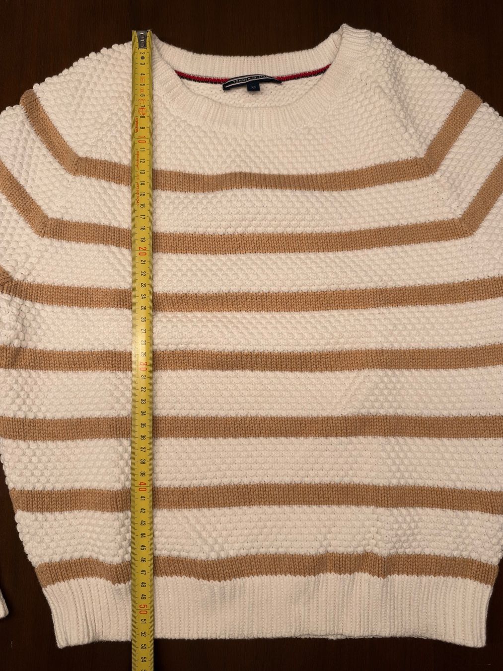 Tommy Hilfiger Pulls & Sweat-shirts: Tommy Hilfiger Pullover, weiss/beige, Gr. XS – D'occasion à Zumikon par leskel 3
