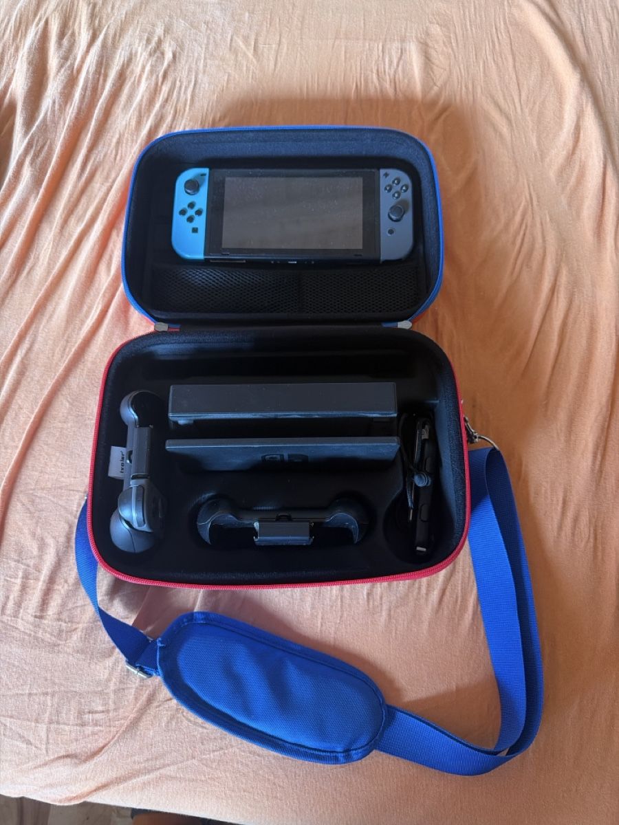 Nintendo Console: Nintendo switch + custodia super mario – Usato da Vaglio venduto da nic_mtm5
