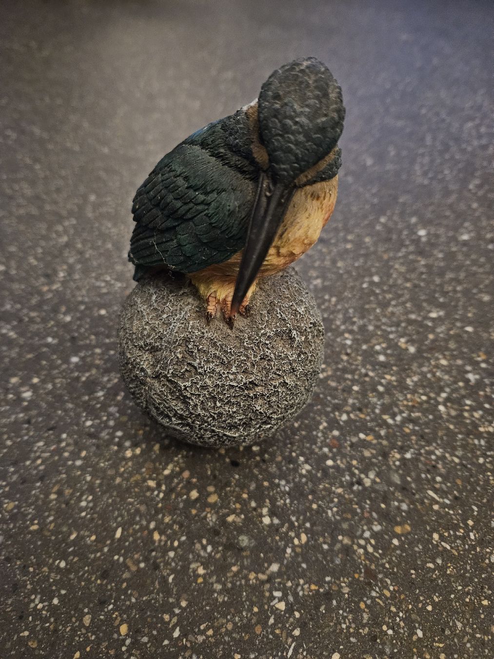 Statuette: Deko Eisvogel auf Kugel – Nuovo (secondo la descrizione) da Anwil venduto da tamoos 1