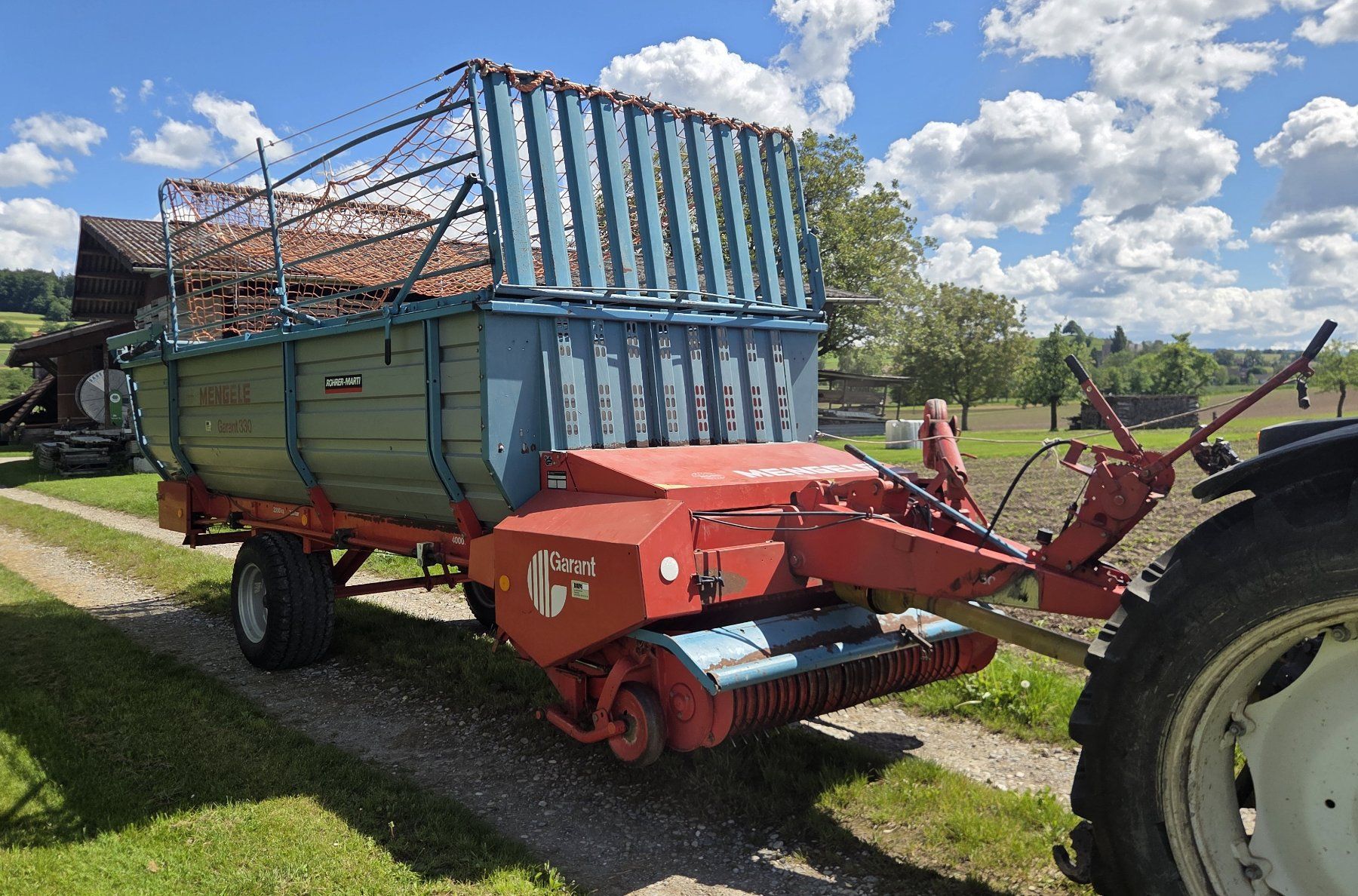 Mengele Rimorchi: Ladewagen Mengele Garant 330 – Usato da Kirchberg venduto da 1Buri1 2