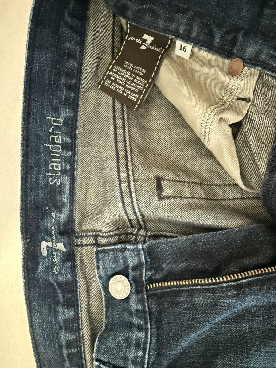Jeans: 7 For All Mankind Standard Jeans Size 16 – Usato da Zürich venduto da salifali 3