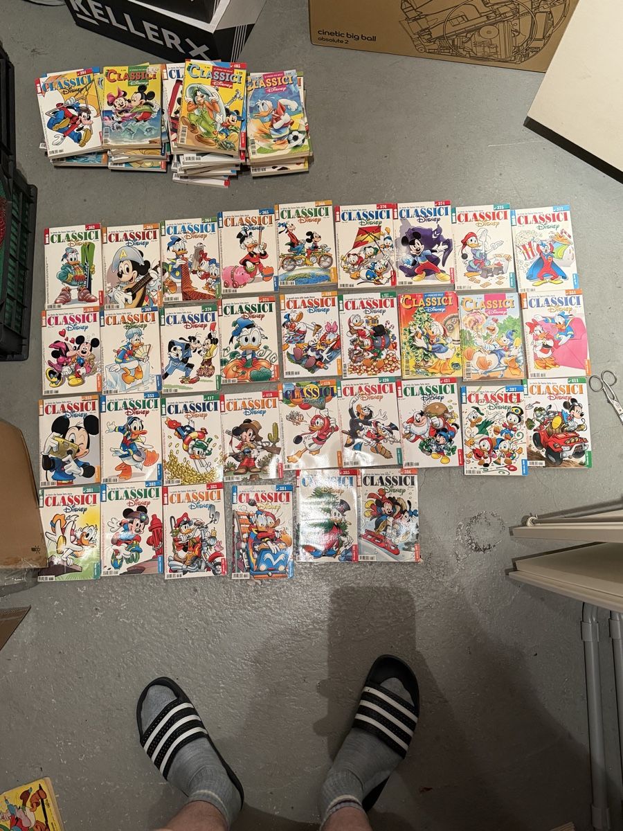 Fumetti: I classici Disney 33 volumi – Usato da Ascona venduto da GioeleS