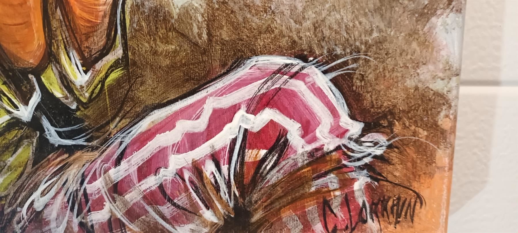Gemälde: C.Lorrain "Clown" Gemälde Original – Gebraucht aus Zürich von Galerie-Kunst 1
