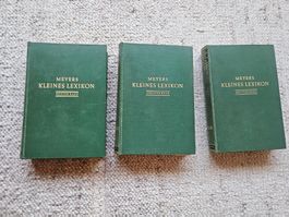 Rarität Meyers Kleines Lexikon 1932 drei Baende
