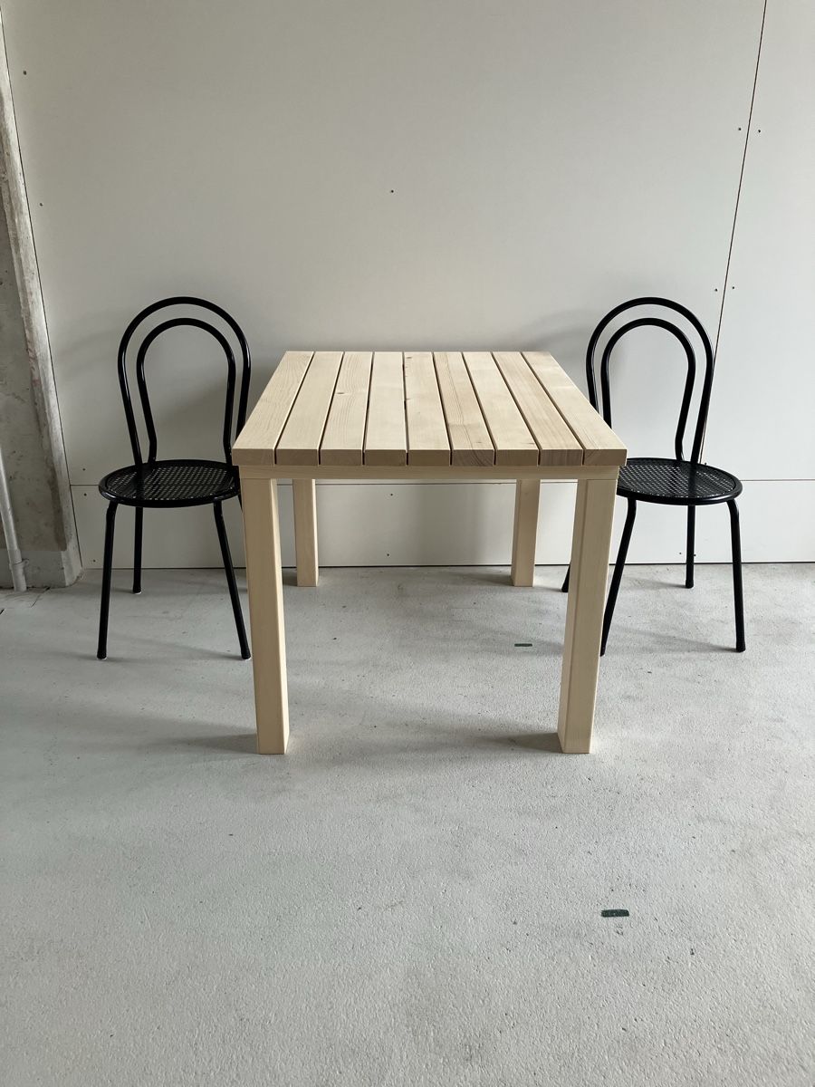 Tische: Gartentisch mit zwei Bistro Stühle – Gebraucht aus Werthenstein von LEGE77 3