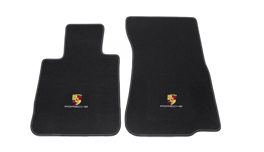 Porsche Innenausstattung Porsche 911 997 Fußmatten PorscheSchriftzug Schwarz NEU LHD Porsche Sitze 911