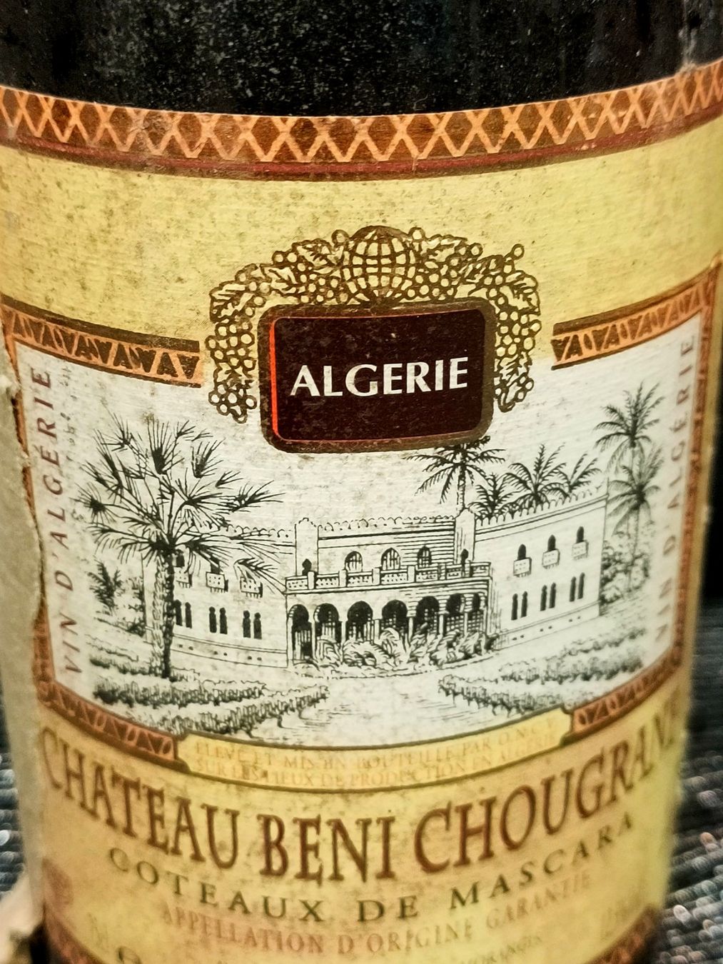 Vino: CHÂTEAU BENI CHOUGRANE 2004 – Nuovo (secondo la descrizione) da Genève venduto da Leboucheoreilles 2