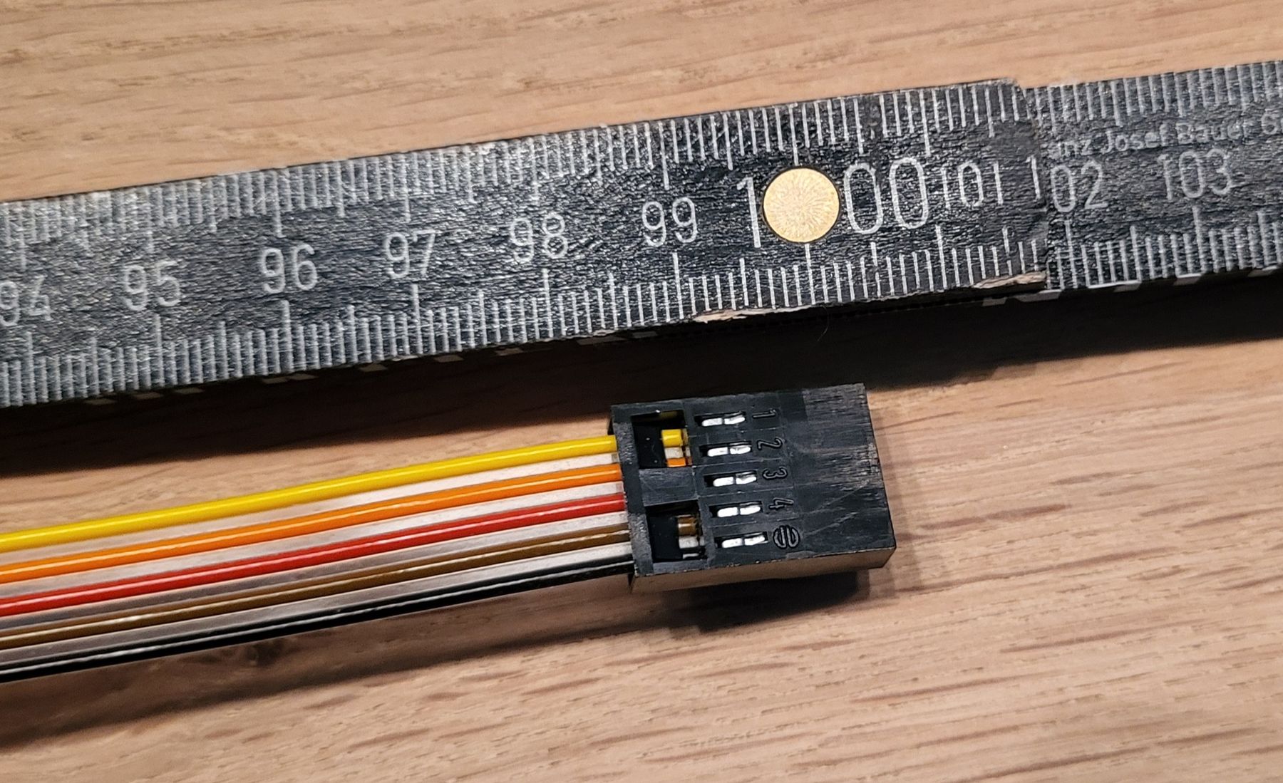 Roco Modellini di ferrovie: Roco 5- Pol Kabel mit Stecker 1m – Usato da Huttwil venduto da Tgv03 3