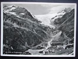 ALP GRÜM mit Palügletscher - Bahnhof Berninabahn