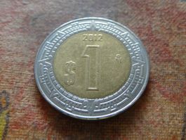 MEXIQUE   1  Peso  2012  Amérique-Sud