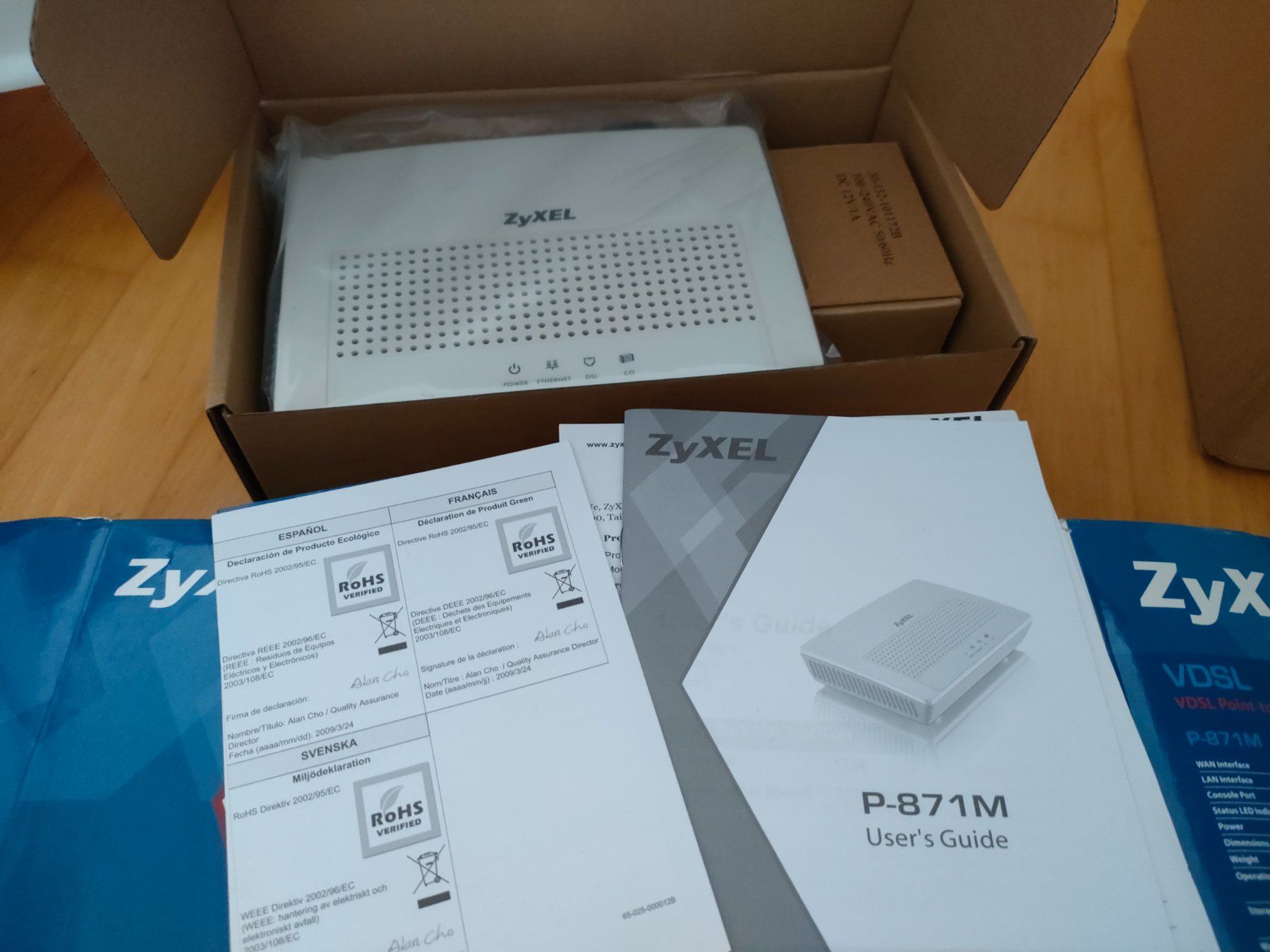 Zyxel Modems & Router: ZYXEL VDSL Point -to-Point Modem – Neu und originalverpackt aus zürich von  1