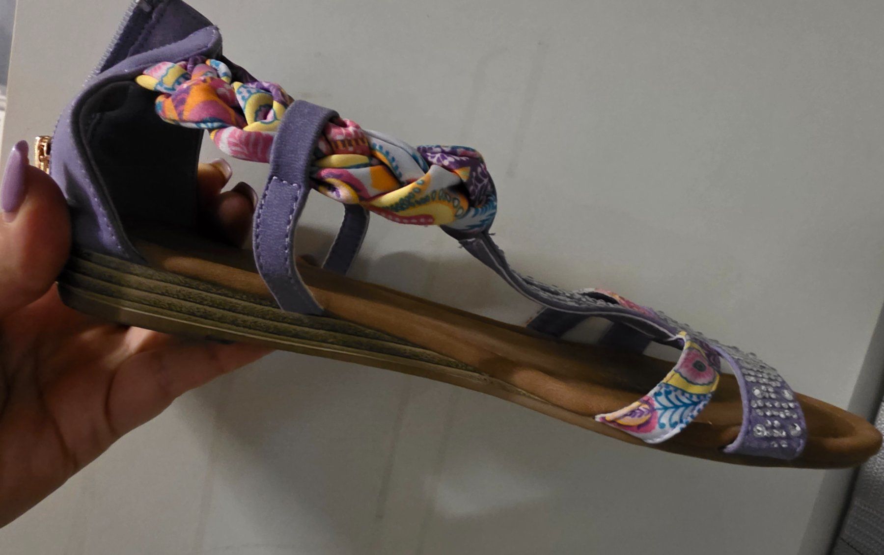 Lascana Scarpe da donna: Sommer Sandale, Lascana, mit Strass, Grösse 41 – Usato da Büsserach venduto da Divina86 1