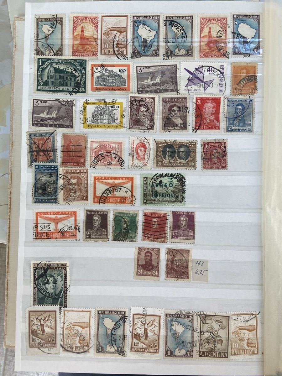 Tutti i francobolli: Collection timbres Argentine - 4 pages – Usato da Collex venduto da RCXGJ 3