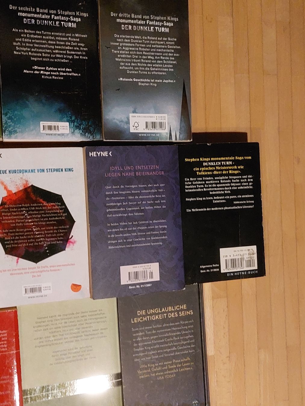 Libri: Stephen King Sammlung à 10 Bücher, Deutsch – Usato da Winterthur venduto da Belzarek 3