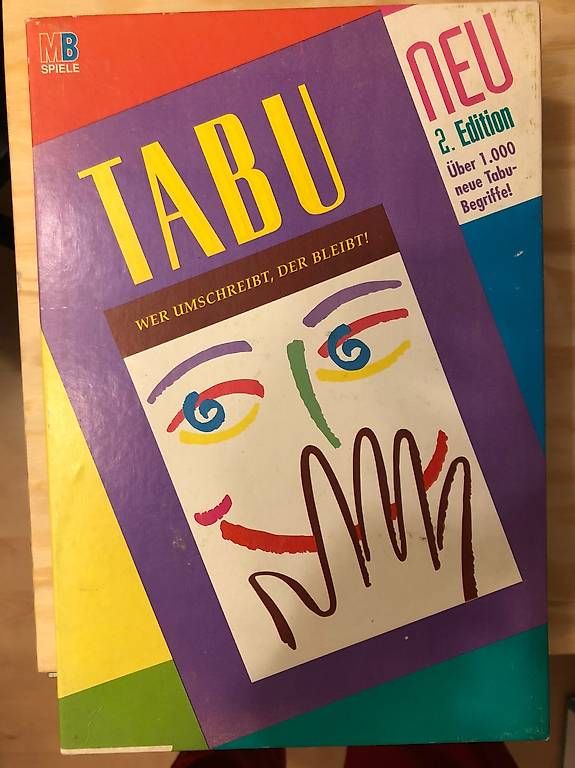 Giochi: Tabu Spiel 2 Edition Mitte 90iger – Usato da Winterthur venduto da bungy192