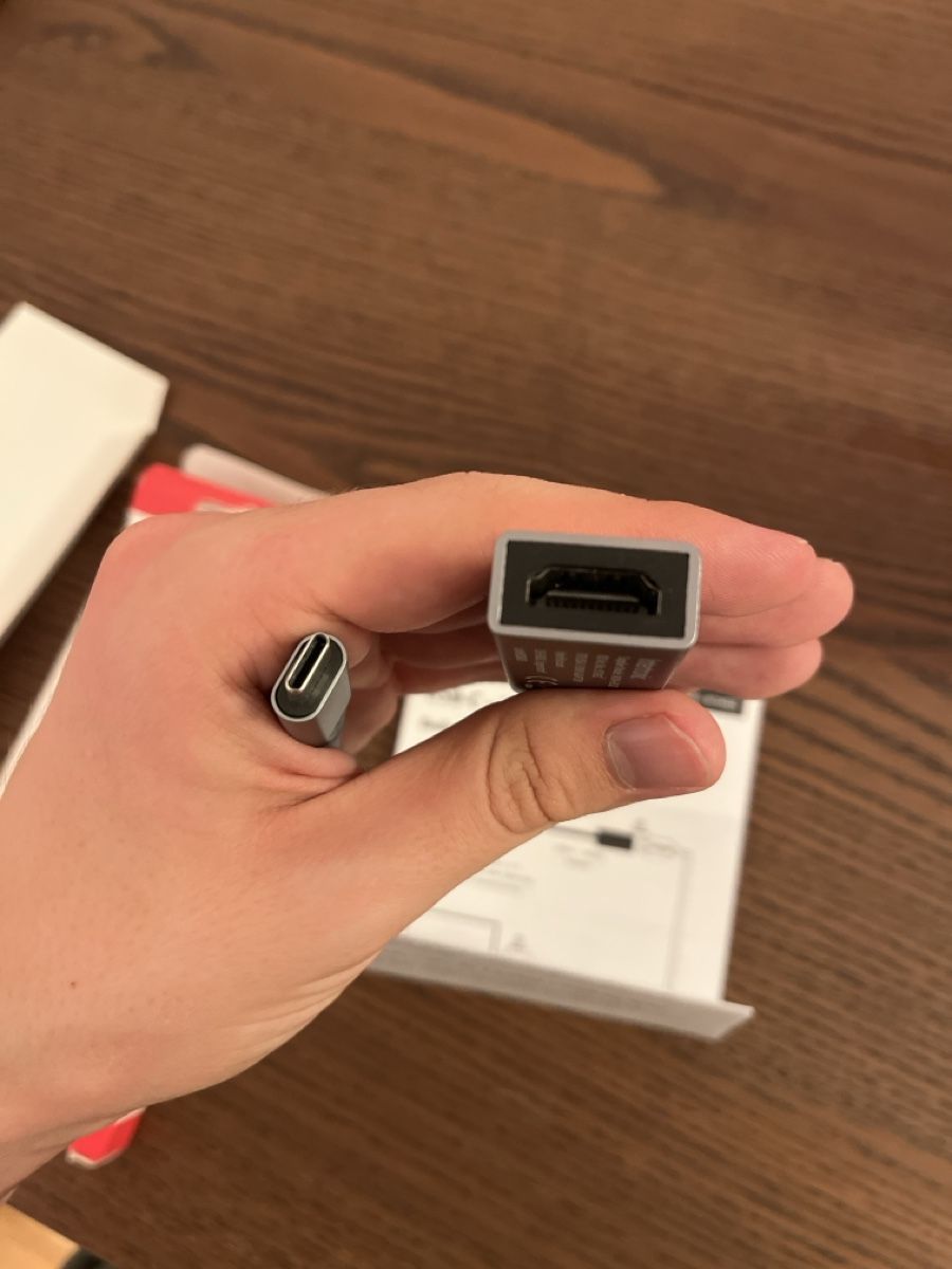 Adapter: USB-C - HDMI Adapter (Intertronic) – Neu (gemäss Beschreibung) aus Zürich von flu_q75t 5