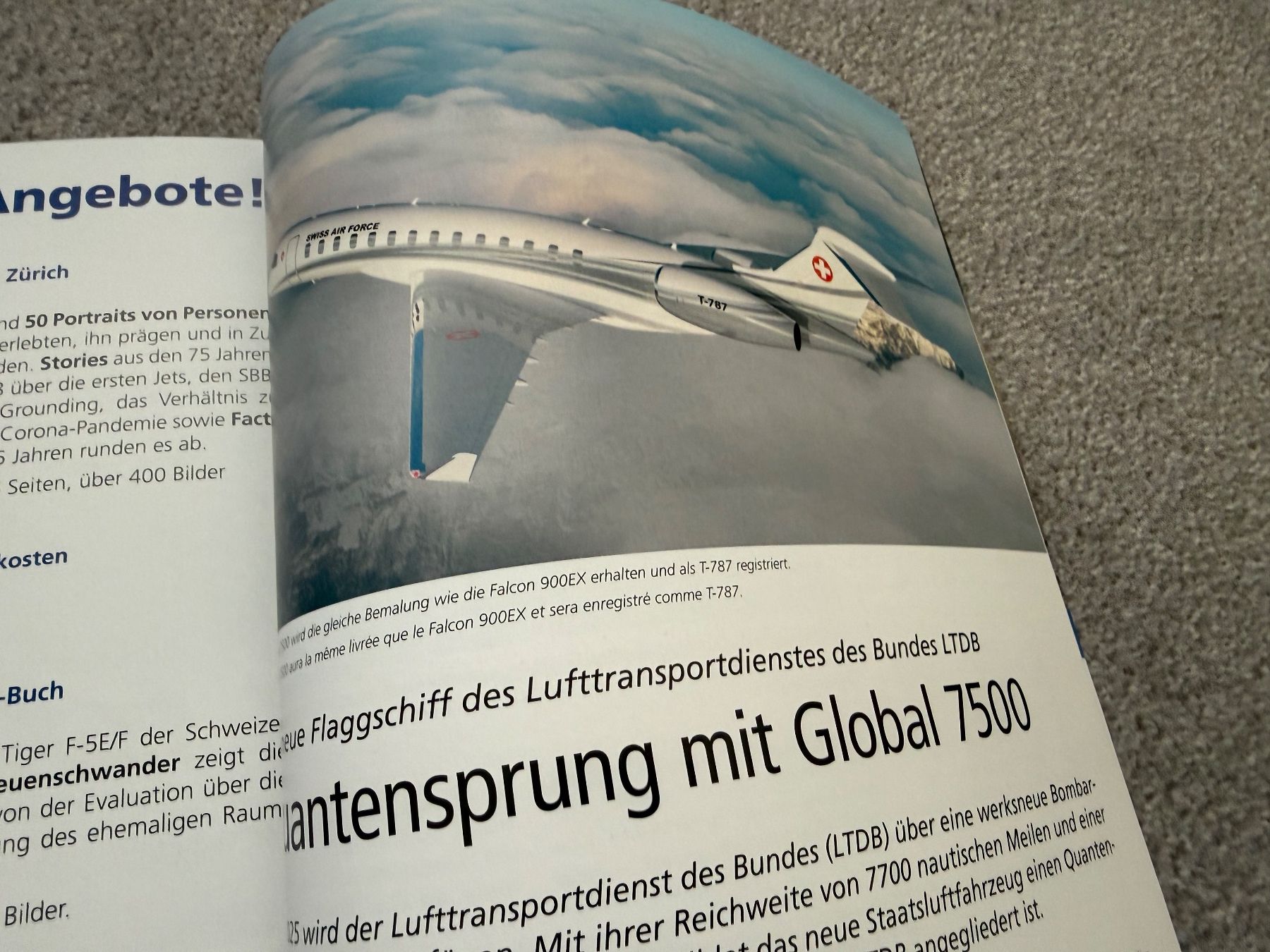 Riviste & Magazine: Jahrespublikation Schweizer Luftwaffe von 2024 – Usato da Brütten venduto da Hst1 7