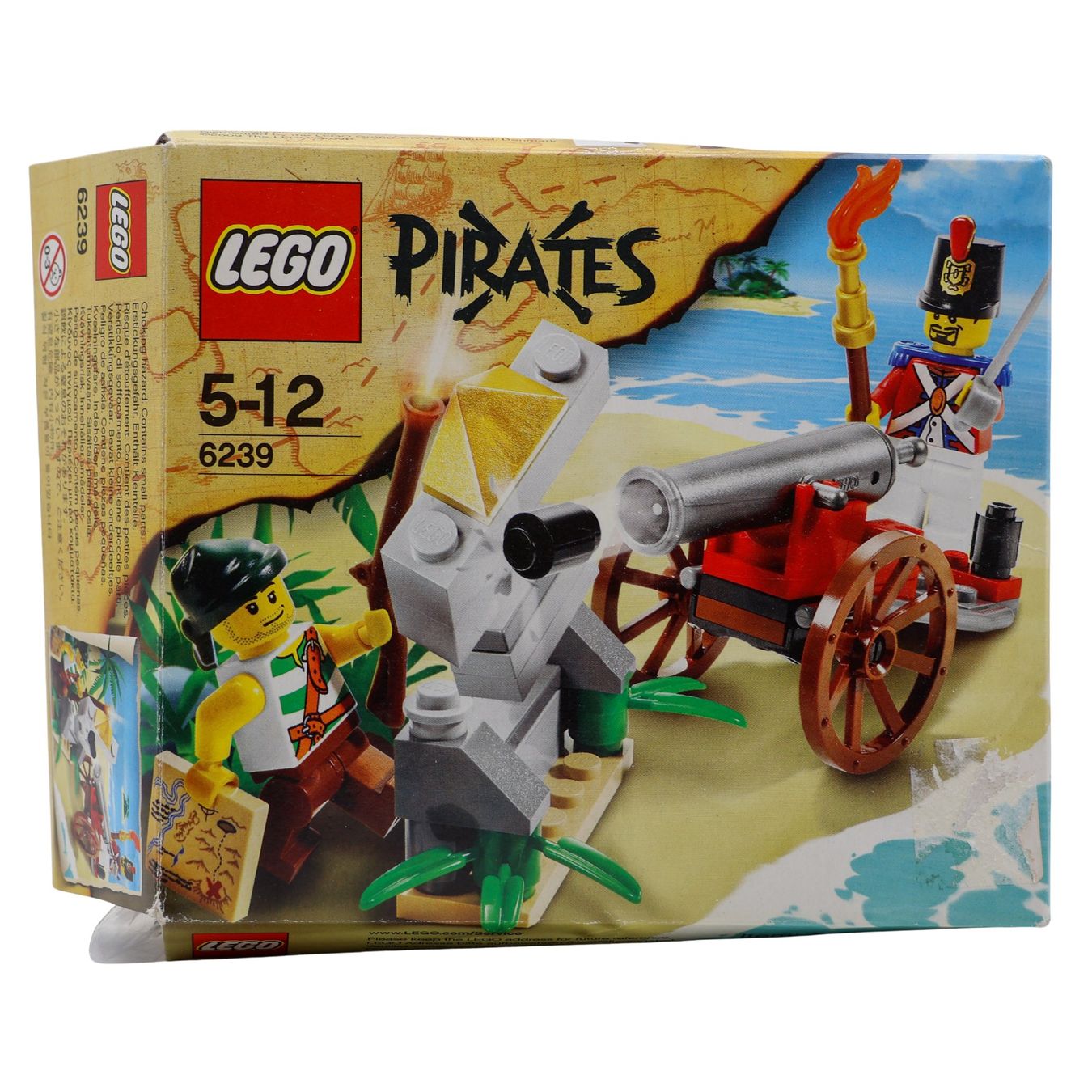 Lego Baukästen: LEGO® Pirates 6239 Cannon Battle – Gebraucht aus Paudex von dindeboy